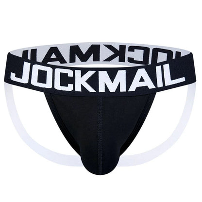 Low Rise Cotton Blend Men's Jockstrap