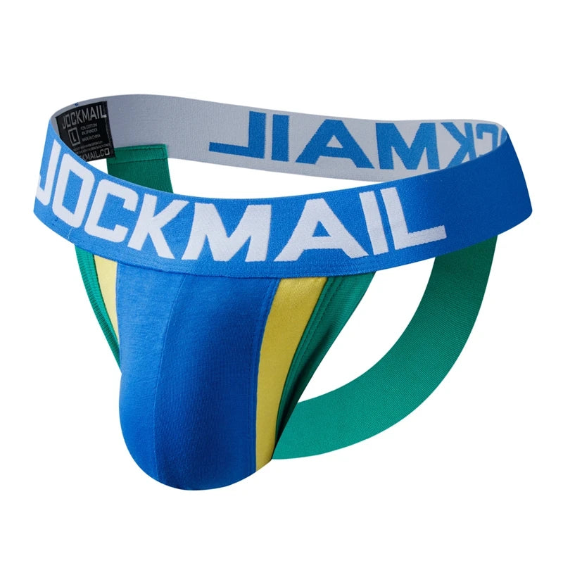 Low Rise Cotton Blend Men's Jockstrap