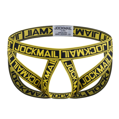 Double‑Strap Jockstrap with Cockring Pouch