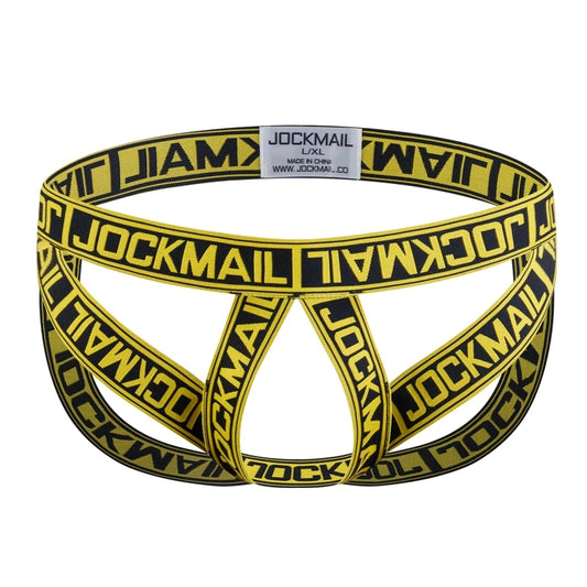 Double‑Strap Jockstrap with Cockring Pouch