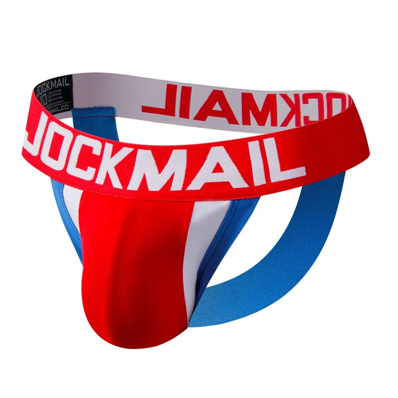 Low Rise Cotton Blend Men's Jockstrap